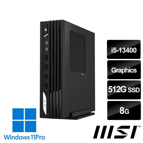 微星 PRO DP21 13M-494TW 桌上型電腦 (i5-13400/8G/512G SSD/Win11Pro)