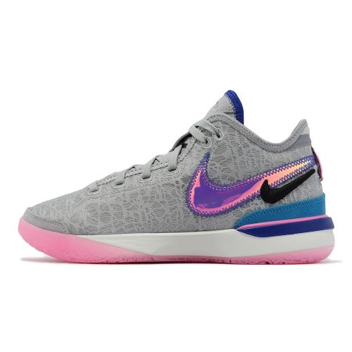 Nike 籃球鞋Zoom LeBron NXXT Gen EP 男鞋灰Wolf Grey 氣墊中筒DR8788