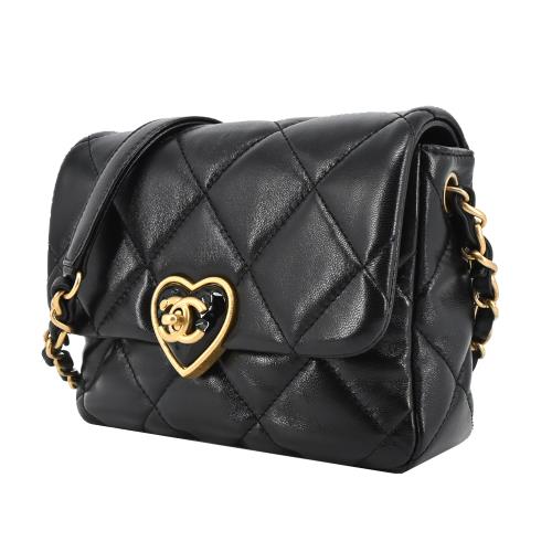 Chanel small flap bag on sale black