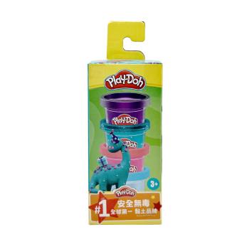 Play-Doh 培樂多黏土 迷你繽紛派對4罐黏土組 - 紫(F7172)