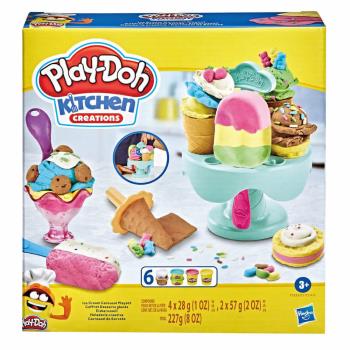 Play-Doh 培樂多黏土 廚房系列 - 綜合創作遊戲組 - 冰淇淋(E5112)