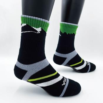 【WOAWOA】百嶽系列二 能量登山襪 高筒 M/L/XL(登山襪 除臭襪 運動襪 羊毛襪 足弓襪 機能襪 登山鞋)