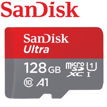 【公司貨】SanDisk 128GB 140MB/s Ultra microSDXC TF U1 A1記憶卡