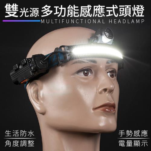 【單入】180度 多功能感應式頭燈 (200g/個) 【Type-c充電款】