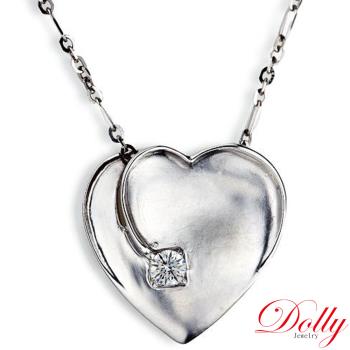 Dolly 14K金 輕珠寶0.10克拉鑽石項鍊(002)