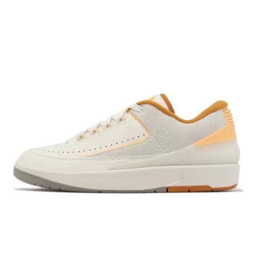 Nike 休閒鞋Air Jordan 2 Retro Low 男鞋哈密瓜橘2代Melon Tint DV9956