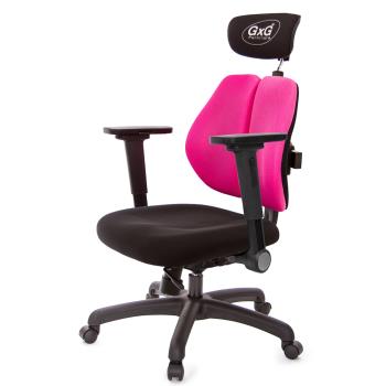 GXG 雙軸枕 雙背工學椅(4D平面摺疊手) TW-2606 EA1H