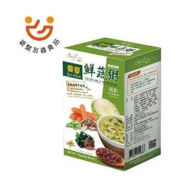 【Smile99】你今天吃蔬菜了嗎？藜麥鮮蔬粥-香椿海帶芽風味 (30gx5入/盒)-6盒