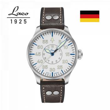 【Laco 朗坤】862157 亞琛 Polar42限量版Type B飛行員手錶42mm 男/女錶