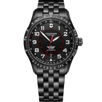 Victorinox 瑞士維氏 Airboss Black Edition 自動上鏈機械錶(VISA-241974)