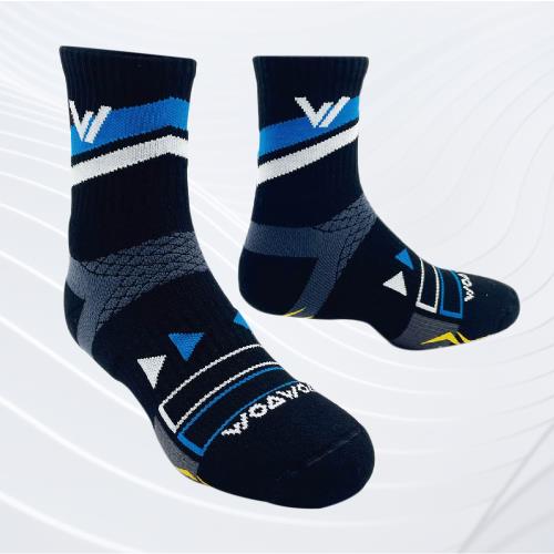【WOAWOA】【四向止滑】能量激發登山襪-中高筒 | 單雙 M/L/XL (登山襪 健走襪 止滑襪 除臭襪 運動襪 襪子)
