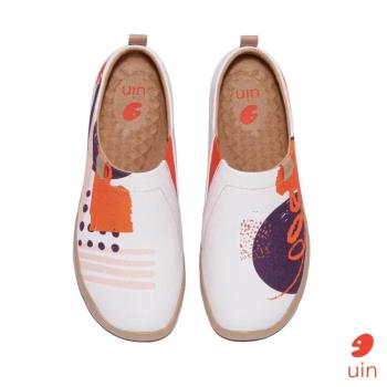 uin西班牙原創設計 女鞋 靈感塗鴉彩繪休閒鞋W1010616