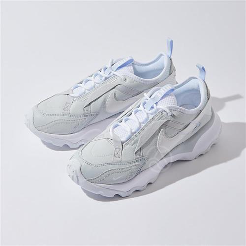 Nike W TC 7900 PRM 2 女灰藍厚底增高麂皮老爹運動休閒鞋FB8941-043