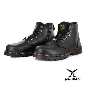 【PAMAX 帕瑪斯】頂級超彈力帥氣馬丁安全工作靴(PW88601FEH 黑 / 男女尺寸)