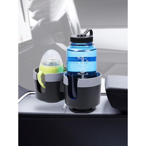 汽車杯架一分二車載雙水杯擴展車內水壺架車用大水杯架水瓶固定座