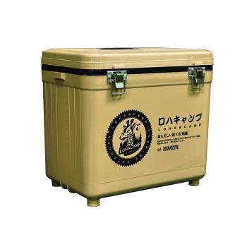 【樂活不露】16L 戶外保冰桶 攜帶式冰桶 RD-160 沙色 (露營/釣魚/旅行)