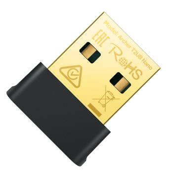 TP-LINK Archer T2UB Nano 雙頻 AC600 Wi-Fi 5+藍牙 4.2 超迷你型 USB 2.0 無線網路卡