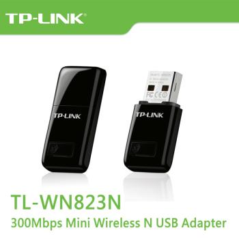 TP-LINK TL-WN823N 802.11n Wi-Fi 4 300Mbps USB 2.0 無線網路卡