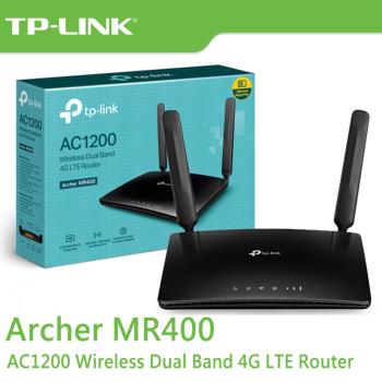 TP-LINK Archer MR400 4G LTE 雙頻 AC1200 Wi-Fi 5 無線路由器