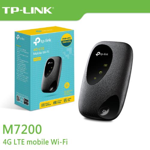 TP-LINK M7200 4G LTE 802.11n Wi-Fi 4 行動 無線路由器|TP-Link聯洲網通|ETMall東森購物網