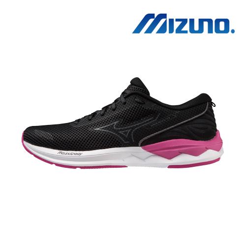 【MIZUNO 美津濃】WAVE REVOLT 3 寬楦 女慢跑鞋(J1GD238521)