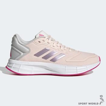 Adidas DURAMO 10 女鞋 慢跑 休閒 透氣 粉 HP2389