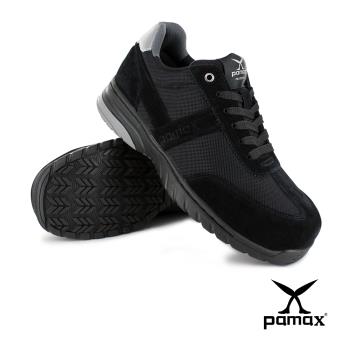 【PAMAX 帕瑪斯】輕量透氣頂級氣墊止滑安全鞋(PS13510FEH男女尺寸)