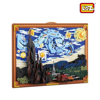 LOZ mini 鑽石積木-1066 星月夜