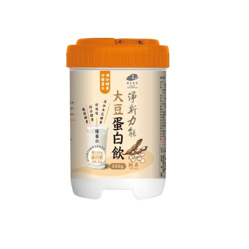 【靜思書軒】淨斯力能大豆蛋白飲500g_罐裝(直配大陸)-慈濟共善