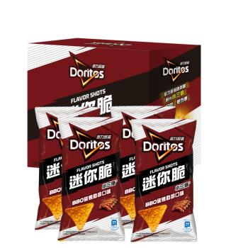 多力多滋Flavor Shots迷你脆BBQ碳烤肋排口味玉米片192G/盒