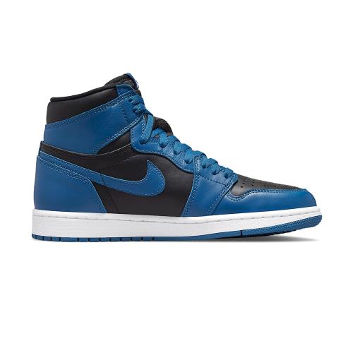 Nike Jordan 1 OG Dark Marina Blue 男黑藍經典高筒休閒鞋555088-404