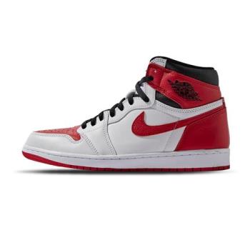 Nike Air Jordan 1 男 黑白紅 經典 高筒 運動 籃球 休閒鞋 555088-161