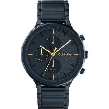 Calvin Klein 凱文克萊 兩地時間時尚腕錶/藍/38mm/CK25200242