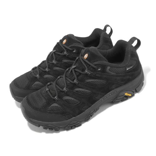 Merrell 登山鞋 Moab 3 GTX 男鞋 黑 全黑 防水 避震 Vibram 郊山 戶外 ML500299