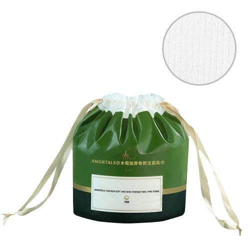 【AMORTALS 爾木萄】加厚純棉捲筒洗臉巾70片 20x 20cm(單入)