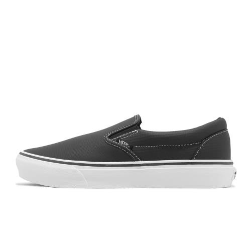 Vans 休閒鞋V98CF WR Slip On PU 男鞋女鞋黑白日本線懶人鞋防潑水皮革