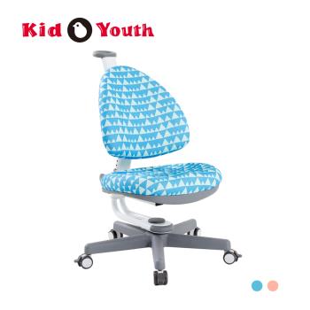 【Kid2Youth 大將作】BABO C 兒童成長椅 兒童電腦椅 (固定椅座 手動坐煞輪設計)