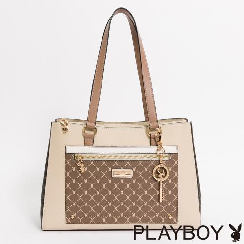 PLAYBOY - 托特包 Brilliant系列 - 米色