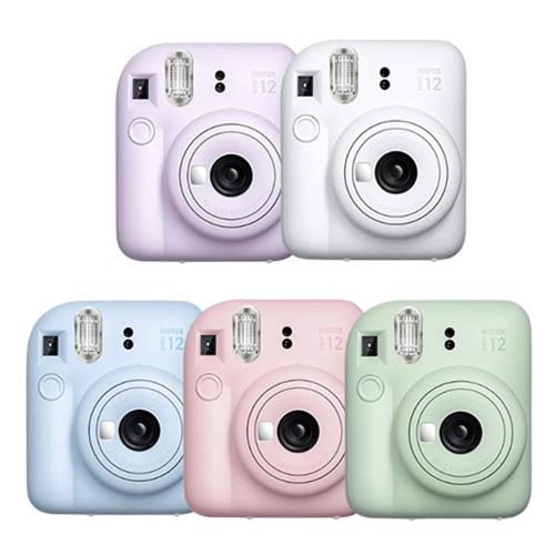 FUJIFILM 富士instax mini 12 拍立得相機+空白底片40張(Mini12 公司貨