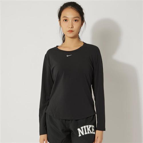 Nike AS W One Luxe DF LS STD Top 女裝 黑色 慢跑 運動 休閒 長袖 DD0621-010