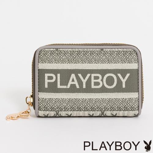 PLAYBOY - 零錢包 Miss bunny系列 - 灰色