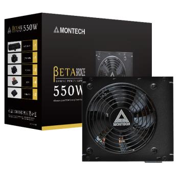 MONTECH(君主) BETA 550W 80 Plus銅牌 主日系電容 電源供應器