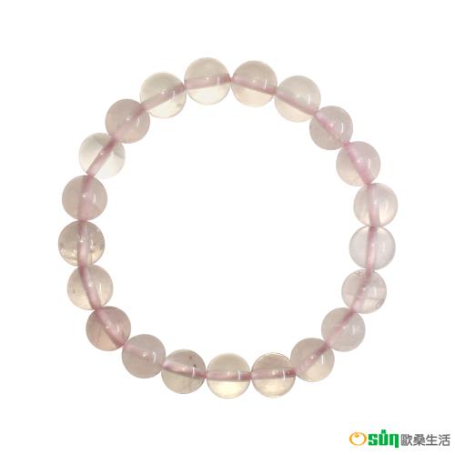 Osun-5A級8mm天然冰種粉水晶/粉晶粉紅水晶造型手鍊(多款任選/CE476)