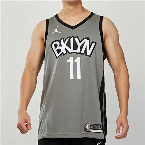 Nike 男 NBA 2020 布魯克林籃網隊 Kyrie Irving 籃球 無袖 球衣 CV9469-008
