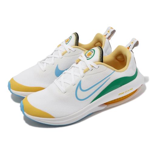 Nike 慢跑鞋 Air Zoom Arcadia 2 GS 女鞋 大童鞋 白 氣墊 運動鞋 路跑 FJ7720-141