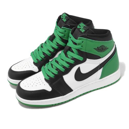 Nike Air Jordan 1 Retro High OG GS Lucky Green 黑綠女鞋大童FD1437