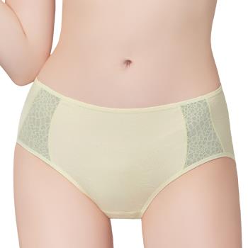 【Swear 思薇爾】 流動光影系列M-3XL中腰三角女內褲(柚香黃)