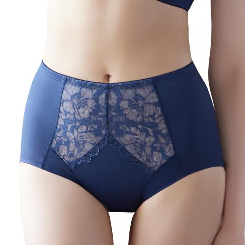 【Swear 思薇爾】 享塑美學系列M-XXL高腰三角修飾褲(幻影藍)