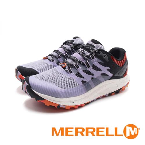 MERRELL(女)ANTORA 3 GORE-TEX防水輕量越野健行鞋 女鞋-反光紫色