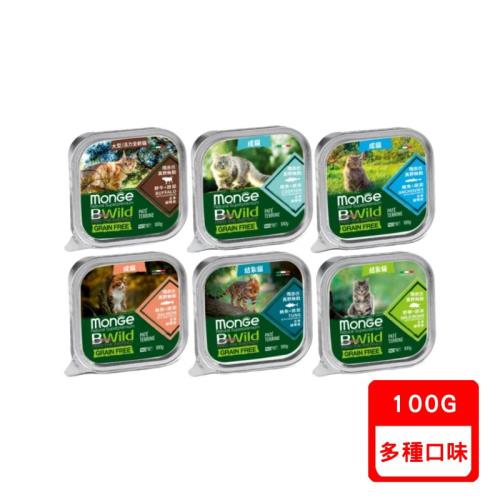 MONGE瑪恩吉 真野無榖-主食貓餐盒100g